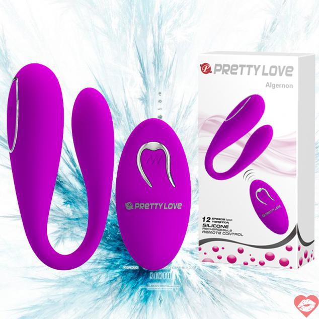 Cung cấp Trứng rung tình yêu 2 đầu Prettylove Algernon máy massage điểm G không dây giá rẻ 