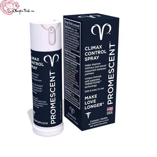 Chai xịt chống xuất tinh sớm Promescent