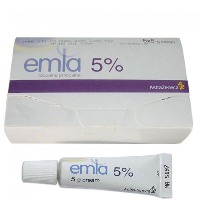 Gel Emla 5% trị xts kéo dài thời gian xuất tinh sớm