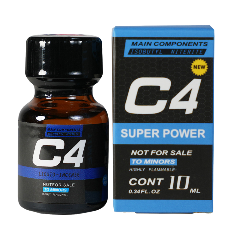 Chai hít Popper C4 Blue 10ml chính hãng Mỹ USA PWD
