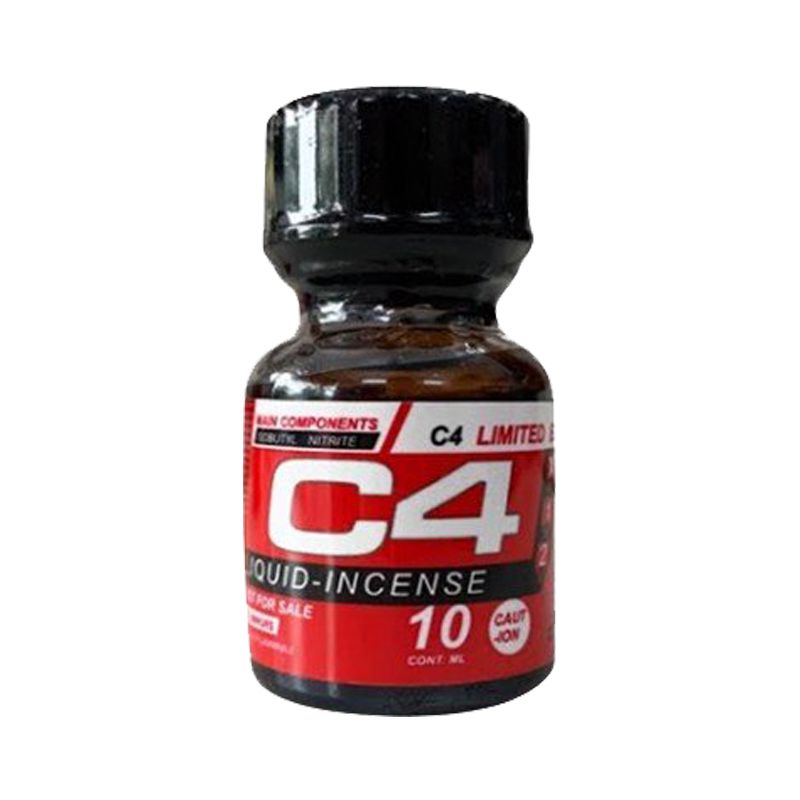 Chai hít Popper C4 Red 10ml chính hãng Mỹ USA PWD