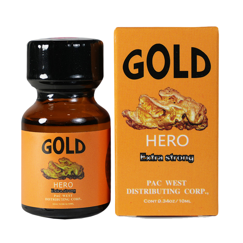 Chai hít Popper Gold Hero Extra Strong 10ml chính hãng cho Top Bot