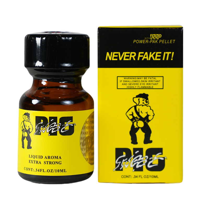 Chai hít Popper Pig Sweet Vàng 10ml chính hãng Never Fake It