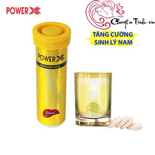 Viên Sủi Power X Tăng Cường Sinh Lý Nam